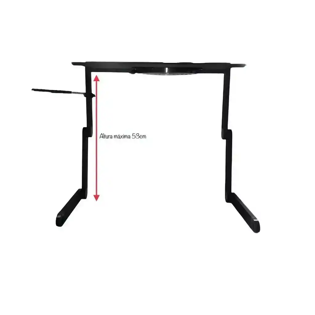 Mesa Ajustable Portátil Multiuso Laptop Table T8 Ventilación
