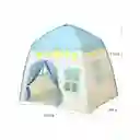 Carpa Casa Infantil V01 Color Azul