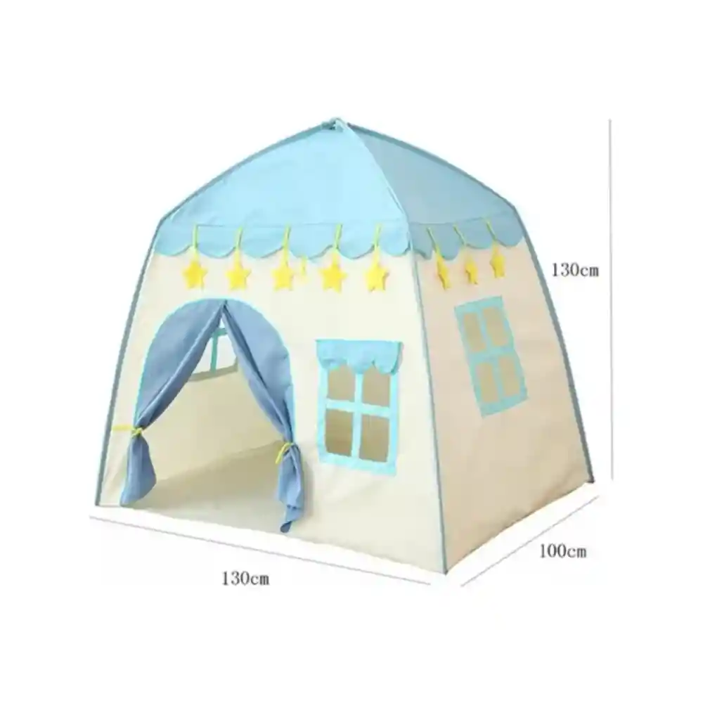 Carpa Casa Infantil V01 Color Azul