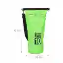 Bolso Impermeable Ocean Pack 10 Litros Z04 Color Verde