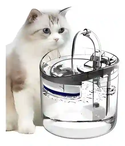 Fuente De Agua Mascotas Bebedero Usb