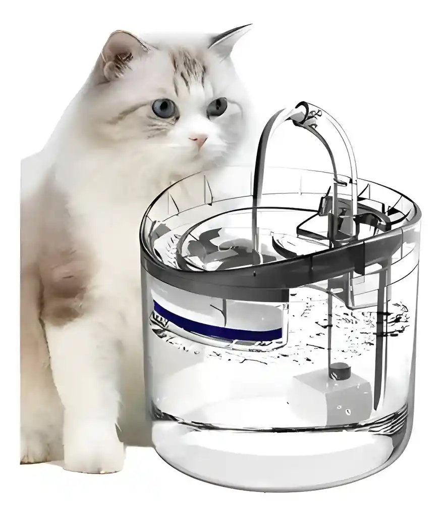 Fuente De Agua Mascotas Bebedero Usb