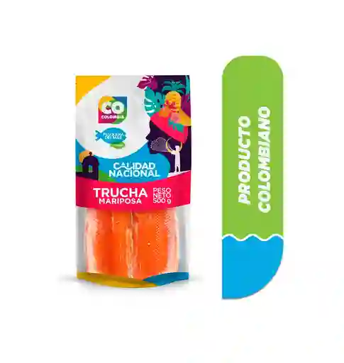 Trucha - Mariposa Bolsa X 500 G