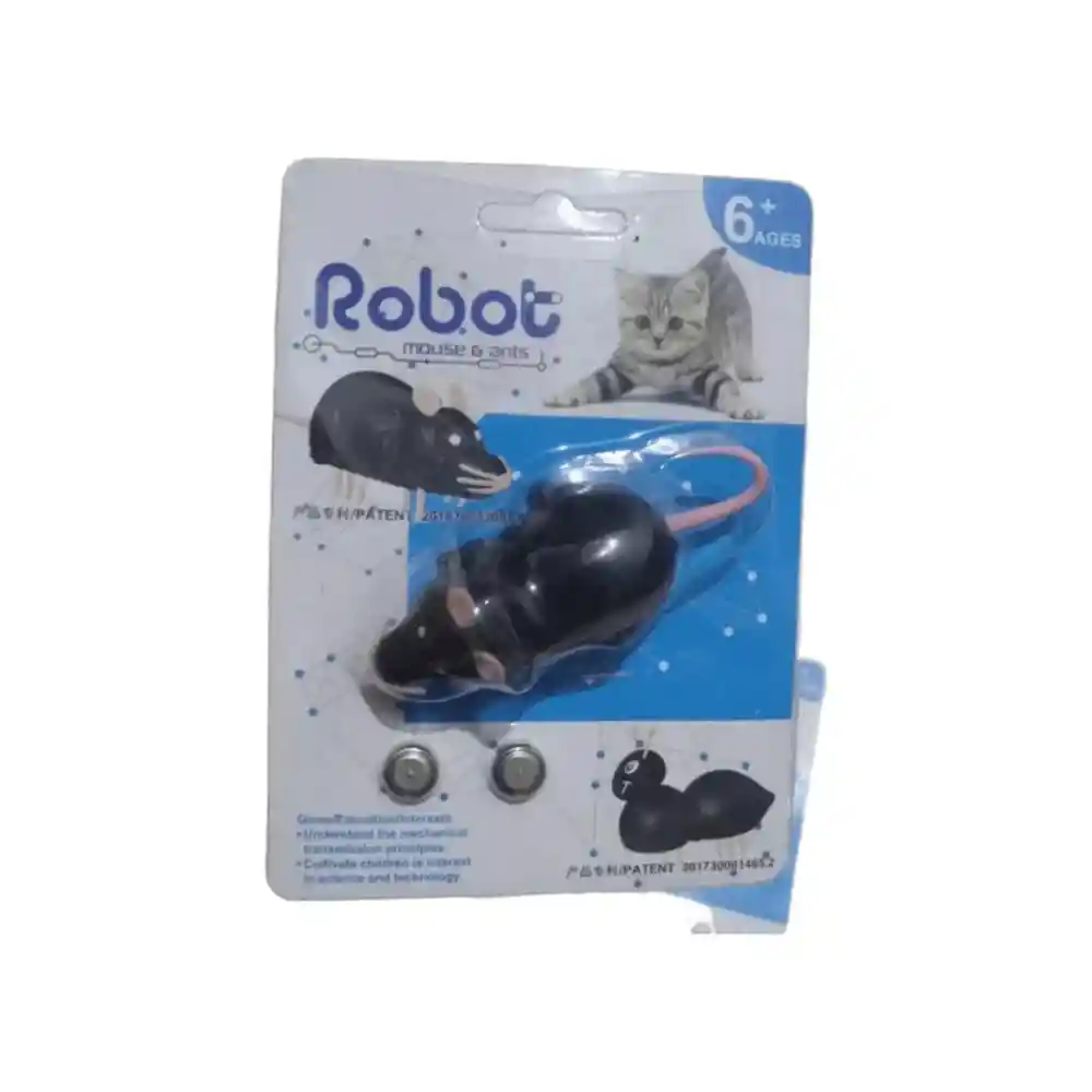 Juguete Ratón Para Gatos G02 Color Aleatorio