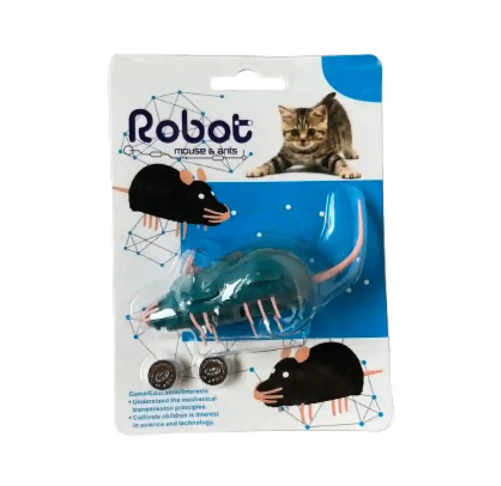 Juguete Ratón Para Gatos G02 Color Aleatorio