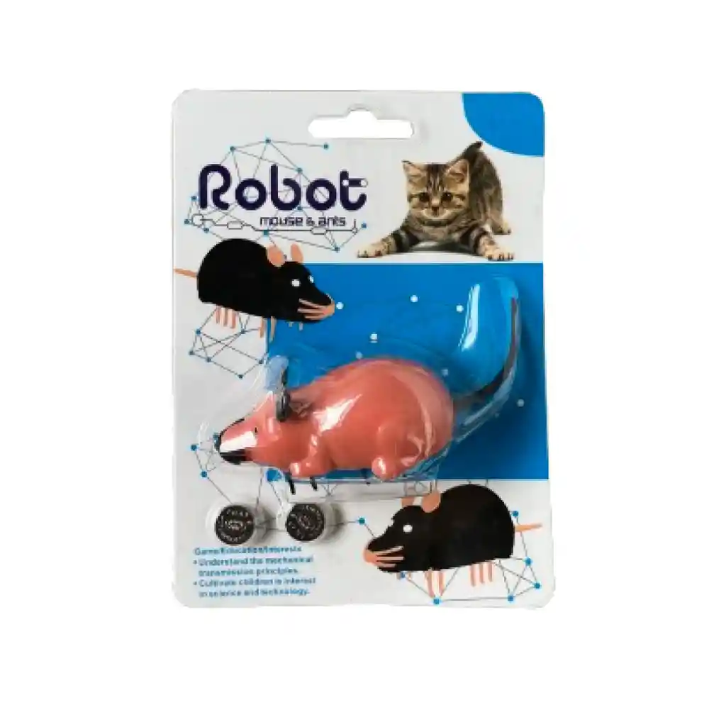 Juguete Ratón Para Gatos G02 Color Aleatorio