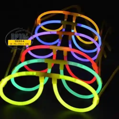 Gafas Neon Clasicas Glow Heart Glasses