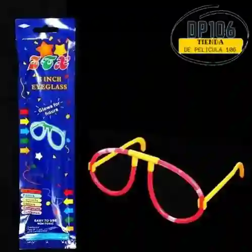 Gafas Neon Clasicas Glow Heart Glasses