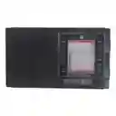 Radio Portátil Solar Batería Recargable, Fm/am/sw, Linterna Y Entrada Usb Ktf-1489
