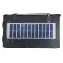 Radio Portátil Solar Batería Recargable, Fm/am/sw, Linterna Y Entrada Usb Ktf-1489