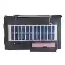 Radio Portátil Solar Batería Recargable, Fm/am/sw, Linterna Y Entrada Usb Ktf-1489