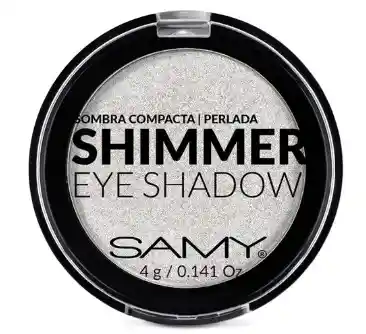 Samy Sombra Compacta Individual Tono 23 Blanco Perlado