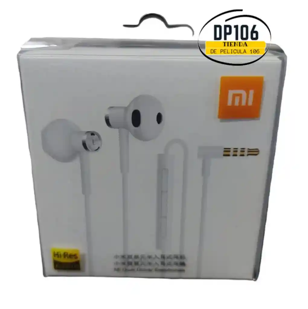 Audifonos Blancos Mi Dual Driver Earphone
