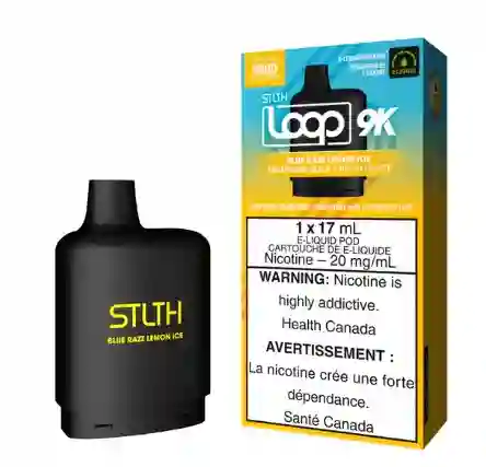 Vape Loop Stlth 9000 Puff Sabor Blue Razz Lemon Ice