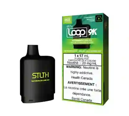 Vape Loop Stlth 9000 Puff Sabor Watermelon Lime Ice
