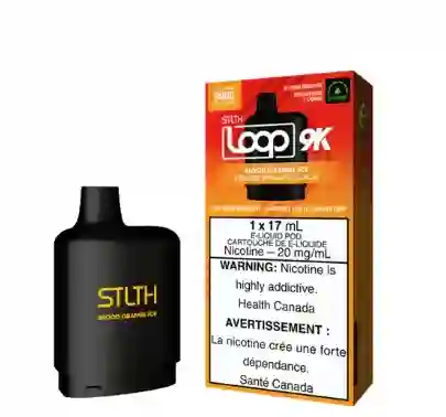 Vape Loop Stlth 9000 Puff Sabor Blood Orange Ice
