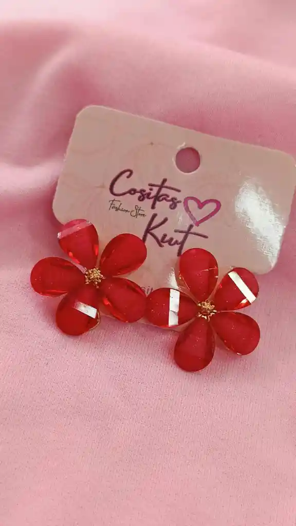 🌸 Aretes Florales Fantasía Fina – Delicadeza En Cada Pétalo 🌸