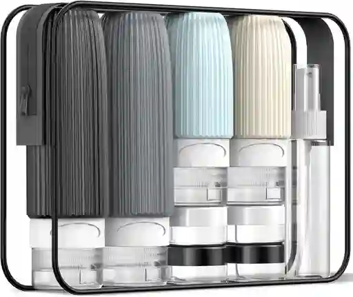 Kit Botellas Silicona Viajes - Unidad