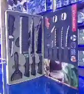 Juego De Cuchillos Antiadherentes De 6 Piezas