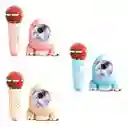 Mini Parlante Con Karaoke Para Niños Con Bluetooth Y Luz Rgb