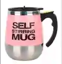 Vaso Taza Pocillo Mezclador Elèctrico Mug Cafe 400ml Color Rosado