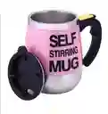 Vaso Taza Pocillo Mezclador Elèctrico Mug Cafe 400ml Color Rosado