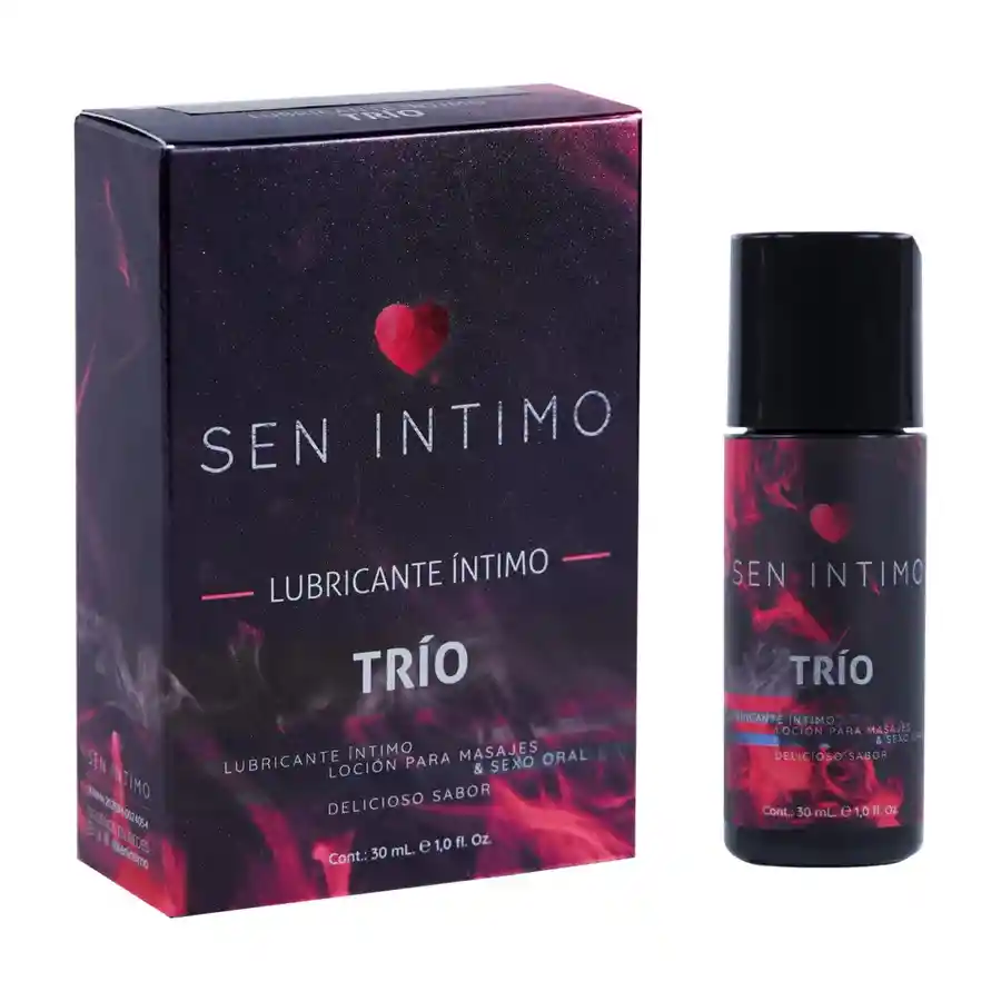 Lubricante Intimo Trío 3 En 1 - Lubricante, Loción Para Masajes Y Sex Oral