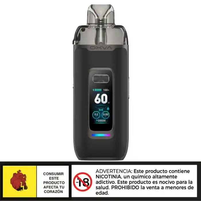 Oxva Vprime Kit - Black Leather