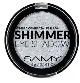 Samy Sombra Compacta Individual Tono 38 Blanco Acero