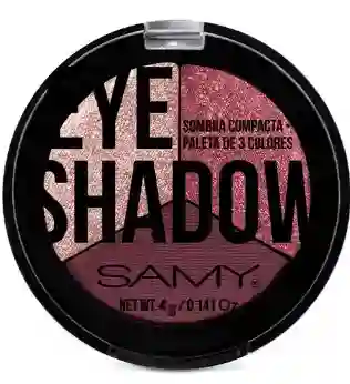 Samy Sombra Compacta Trio Tono 24 Rose Glam