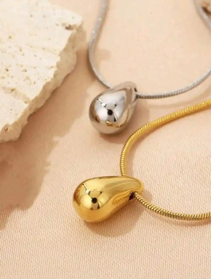 ✨ Set Collar + Aros Lágrima