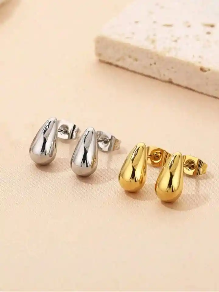 ✨ Set Collar + Aros Lágrima
