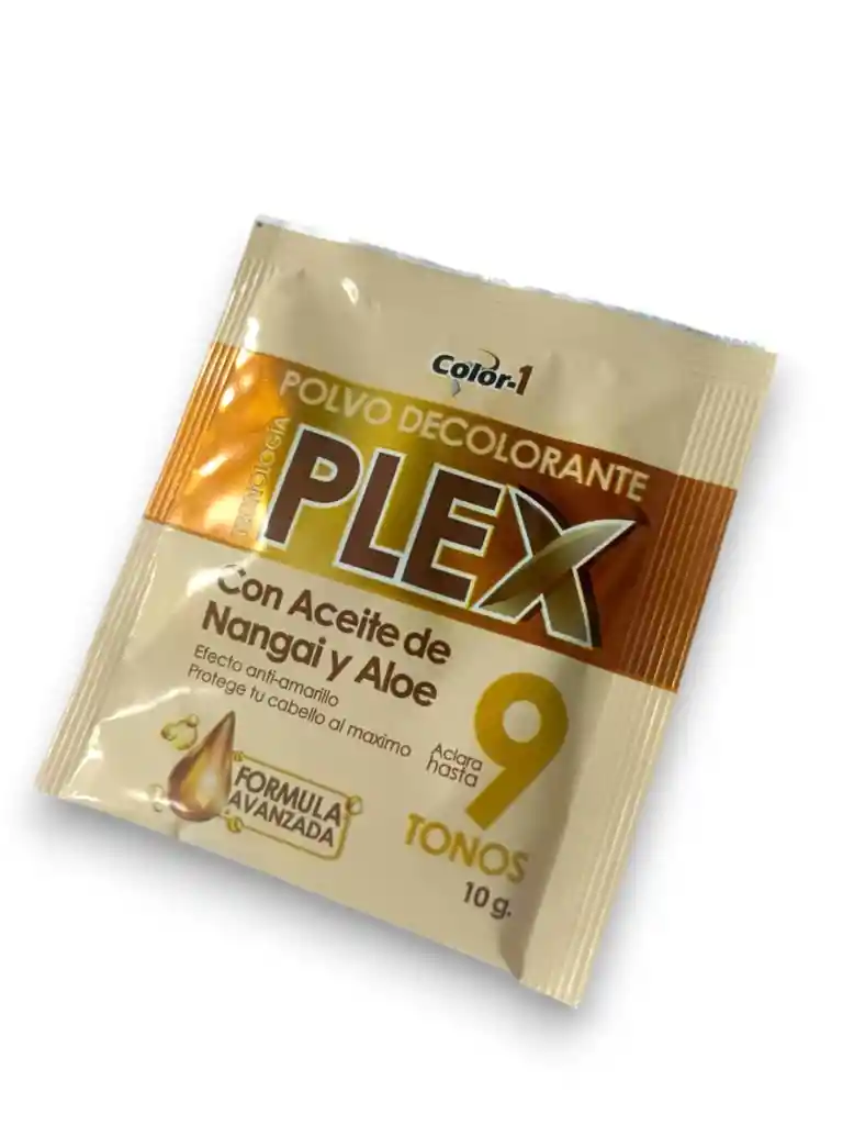 Polvo Decolorante Aceite De Nangay Aloe Color-1 10g