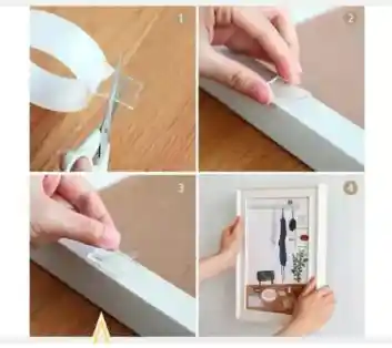 Cinta Doble Faz Adhesiva Silicona Multiusos Reutilizable 5mt