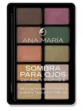 Ana Maria Paleta De Sombra Compacta Look Selva