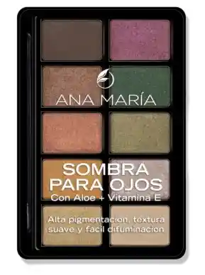 Ana Maria Paleta De Sombra Compacta Look Selva