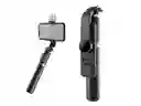 Tripode De Selfie Con Luz De Relleno Longitud 1042mm Negro