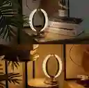 Lámpara De Mesa Cristal Luz Nocturna Control Táctil Usb Recargable Lámpara De Noche Decoración