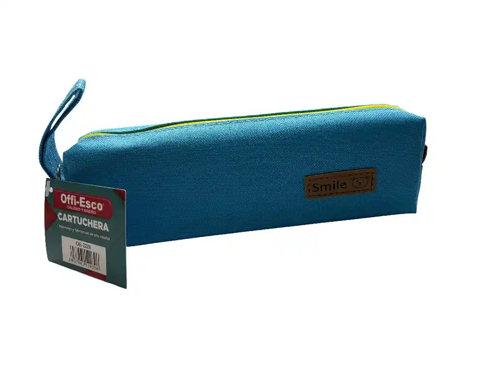 Cartuchera Escolar En Lona Offiesco Smile Oe-2228