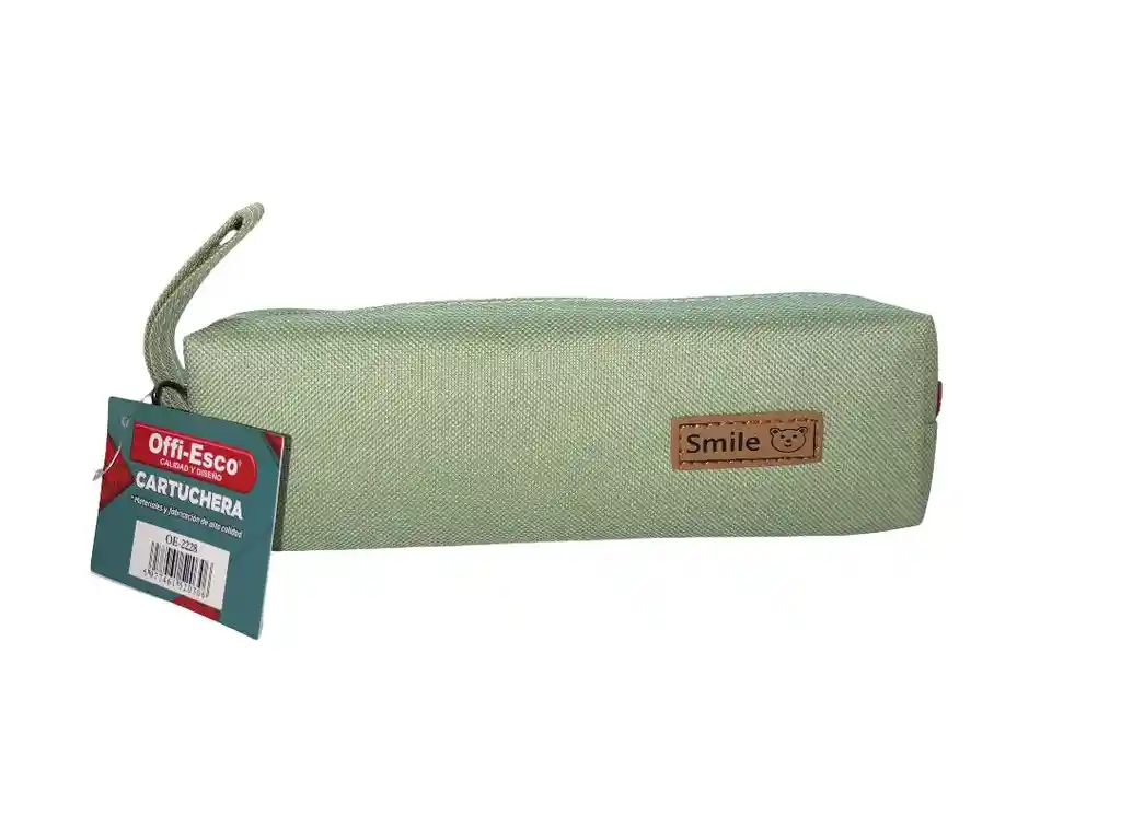 Cartuchera Escolar En Lona Offiesco Smile Oe-2228