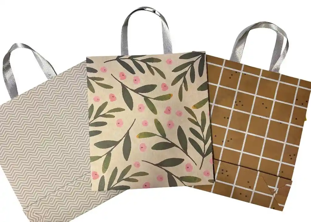 Bolsa De Regalo Varios Motivos, Ocasiones Especiales, Elegantes Y Sutiles 24x26
