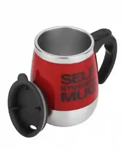 Vaso Taza Pocillo Mezclador Elèctrico Mug Cafe 400ml Color Rojo