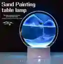 Lámpara Decorativa Arena En Movimiento Con Luz Led