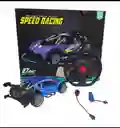 Carro De Juguete Control Remoto Speed Racing Color Azul