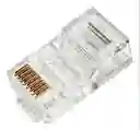 Conector De Red Plug Rj45 Cat 6e X 100 Unidades