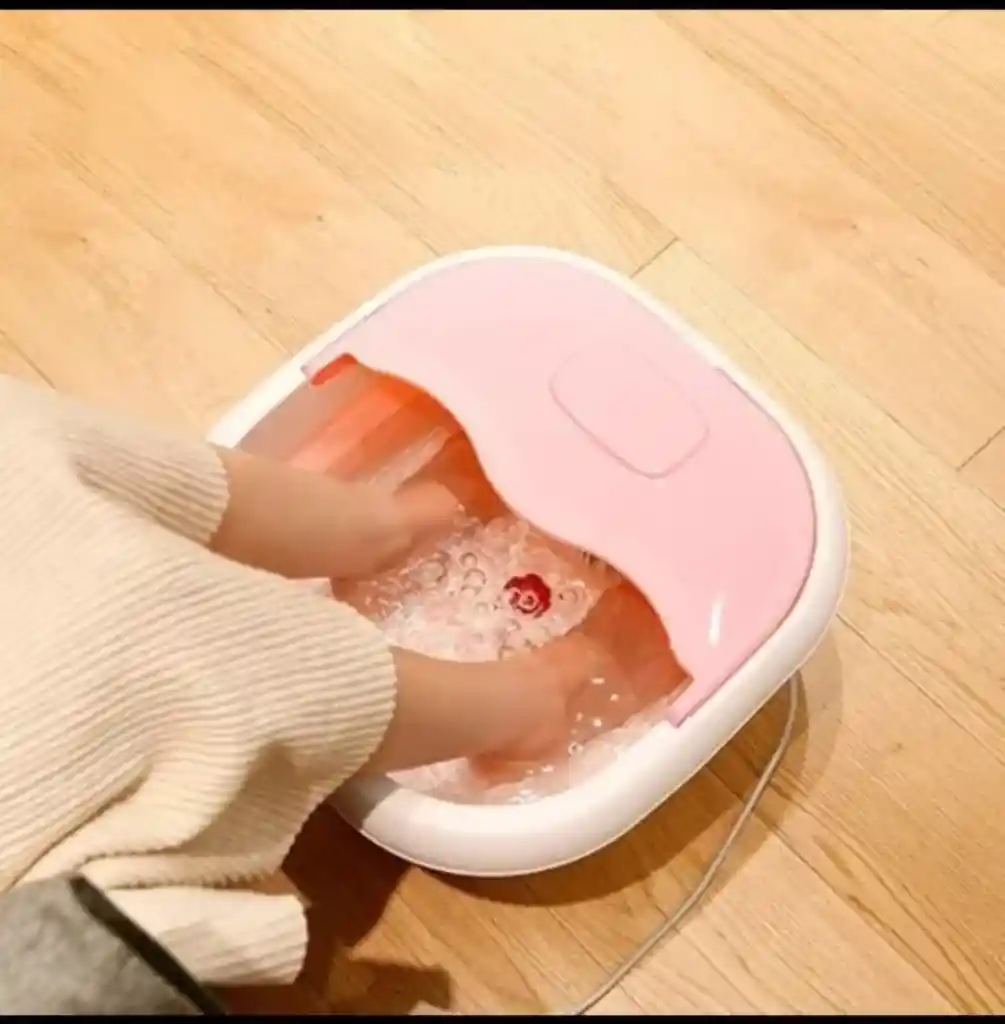 Tina Masajeadora Eléctrica Plegable Para Pies