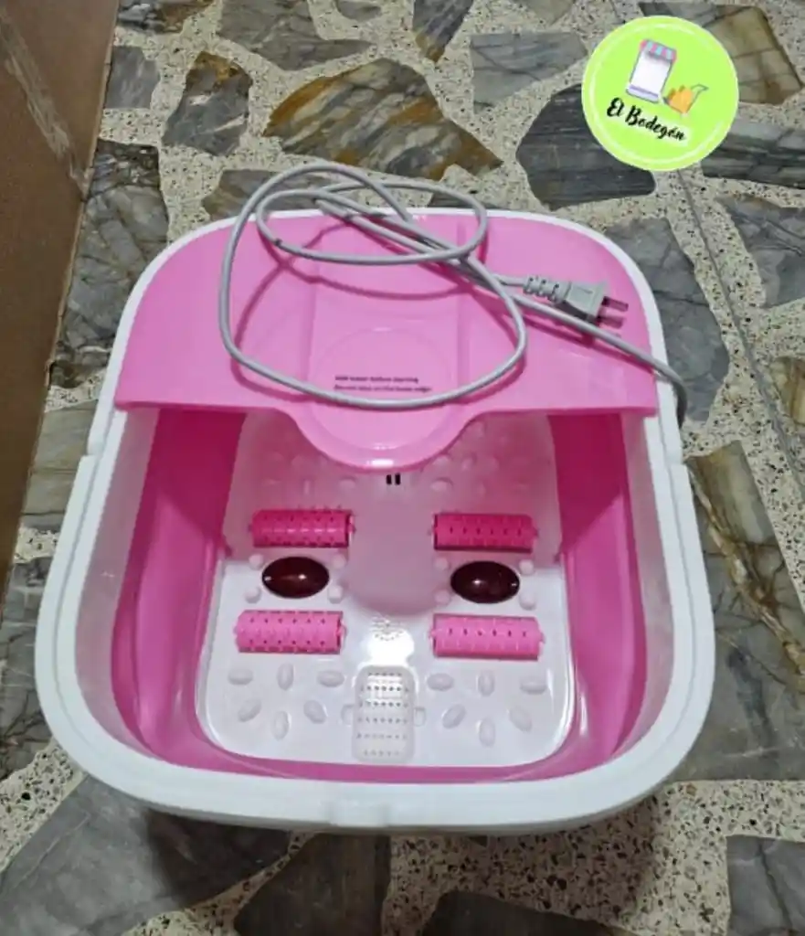 Tina Masajeadora Eléctrica Plegable Para Pies