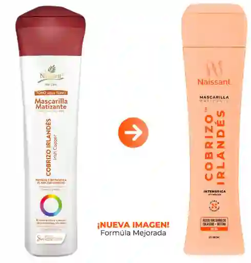 Naissant Mascarilla Matizante Cobrizo Irlandés