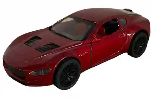 Vehículo Maserati Gran Turismo Edition Escala 1:32 Color Rojo