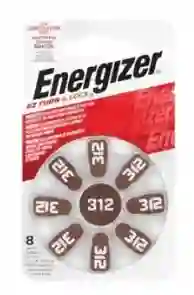 Pila Audifono Energizer N°1312 X8 Unid